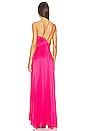 view 3 of 3 Belmont Gown in Fuchsia
