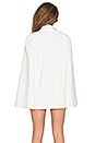 view 3 of 4 Colosseum Cape Dress in White