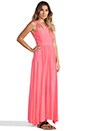 view 3 of 5 Santiago Maxi Dress in Melon Glow