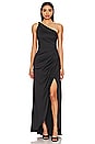 view 1 of 3 Biarritz Gown in Black