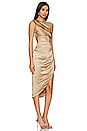 view 2 of 3 Cassini Dress in Gold