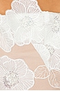 view 4 of 4 ROBE COURTE DAHLIA in Ivory & Nude