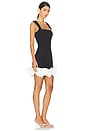 view 2 of 3 x REVOLVE Kennedy Mini Dress in Black & White