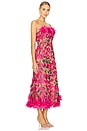 view 3 of 4 VESTIDO MIDI VALENTINA in Pink Multi