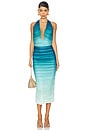 view 1 of 3 Brielle Midi Dress in Ombre Mint