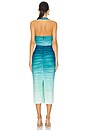 view 3 of 3 Brielle Midi Dress in Ombre Mint