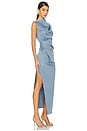 view 2 of 3 ROBE MAXI CORALIE in Steel Blue