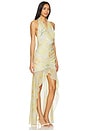 view 2 of 3 Monica Gown in Yellow