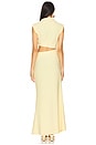 view 4 of 4 Nola Gown in Butter Yellow