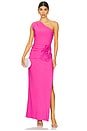 view 1 of 5 Janelle Gown in Fuchsia