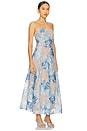 view 2 of 4 Leonie Cocktail Midi Dress in Blue
