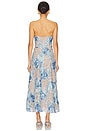 view 3 of 4 Leonie Cocktail Midi Dress in Blue