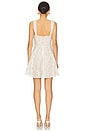 view 3 of 4 Cali Corset Mini Dress in Ivory Gold