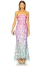 view 1 of 4 Bella Gown in Ombre Multi