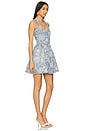 view 2 of 4 Monica Halter Mini Dress in Blue