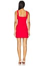 view 4 of 4 Trompe Mini Dress in Red