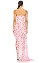view 4 of 4 x REVOLVE Cosmica Gown in Multi