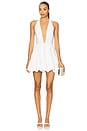 view 1 of 3 FIONA バブルスカートミニドレス in White