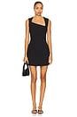 view 1 of 3 Alina Asymmetrical Mini Dress in Black