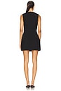 view 3 of 3 Alina Asymmetrical Mini Dress in Black
