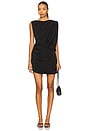 view 1 of 4 Brigid Asymmetrical Mini Dress in Black