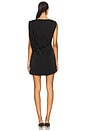 view 4 of 4 Brigid Asymmetrical Mini Dress in Black
