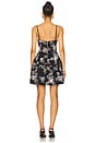 view 3 of 4 Gaia Mini Dress in Black Multi