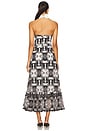 view 3 of 3 Jolie Midi Dress in Black & White