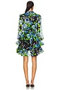view 3 of 3 Briony Long Sleeves Mini Dress in Black Multi