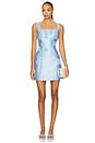 view 1 of 4 Elder Mini Dress in Baby Blue