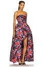 view 3 of 4 Delphine Gown in Multi