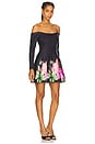 view 3 of 4 Azelie Off Shoulder Mini Dress in Black