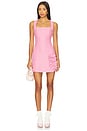 view 1 of 4 Alia A Line Mini Dress in Pink