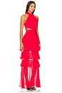 view 2 of 3 Lilja Halter Neck Maxi Dress in Red