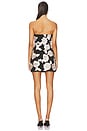 view 3 of 4 Margaux Mini Dress in Black Gold