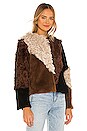 view 2 of 5 Rapallo Fur Jacket in Multi