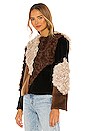 view 3 of 5 Rapallo Fur Jacket in Multi