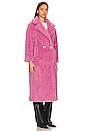 view 3 of 4 Indi Coat in Rose Pink