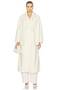 view 1 of 5 Veldra Scarf Coat in Ivory