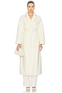 view 4 of 5 Veldra Scarf Coat in Ivory