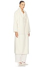 view 5 of 5 Veldra Scarf Coat in Ivory