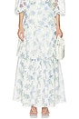 view 1 of 6 FALDA CLEO in Ivory Floral Print