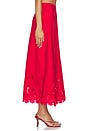 view 3 of 6 FALDA MAXI GIOVANNA in Red
