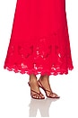 view 6 of 6 FALDA MAXI GIOVANNA in Red