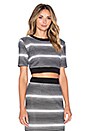 view 2 of 4 Expression Top in Monochrome Stripe