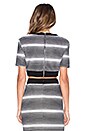 view 3 of 4 Expression Top in Monochrome Stripe
