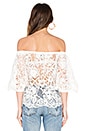 view 3 of 5 Serenity Off the Shoulder Top in Ivory