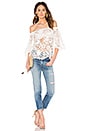 view 4 of 5 Serenity Off the Shoulder Top in Ivory