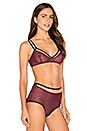 view 2 of 4 SOUTIEN-GORGE TRIANGLE HIDDEN LAYER in Berry