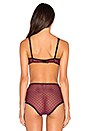 view 3 of 4 SOUTIEN-GORGE TRIANGLE HIDDEN LAYER in Berry